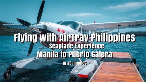Manila to Puerto Galera in 35 mins: Flying with AirTrav .
